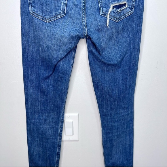 Agolde Distressed Skinny Jeans Size 24 - Picture 10 of 15